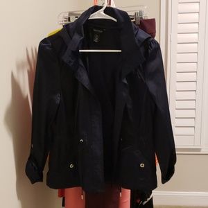 White House Black Market Navy lightweight Jacket